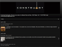 Tablet Screenshot of construartiluminacao.blogspot.com