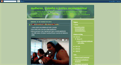 Desktop Screenshot of justicasocioambiental.blogspot.com