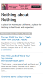 Mobile Screenshot of nothingboutnothing.blogspot.com