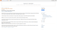 Desktop Screenshot of dailydoses.blogspot.com