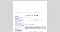 Desktop Screenshot of marshallk.blogspot.com