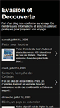 Mobile Screenshot of evasion-et-decouverte.blogspot.com