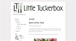 Desktop Screenshot of littletuckerbox.blogspot.com