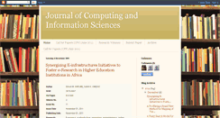 Desktop Screenshot of journalofcomputing.blogspot.com