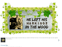 Tablet Screenshot of markingsinthewood.blogspot.com