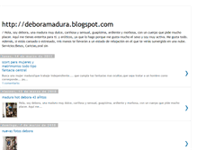 Tablet Screenshot of deboramadura.blogspot.com