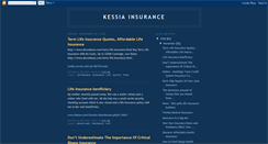 Desktop Screenshot of kessiainsurance.blogspot.com