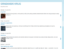 Tablet Screenshot of gradjanskikrug-civiccircle.blogspot.com