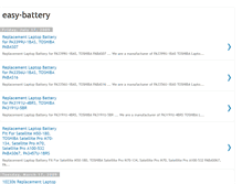 Tablet Screenshot of easy-battery.blogspot.com