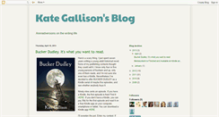 Desktop Screenshot of kategallison.blogspot.com