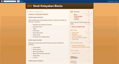 Desktop Screenshot of kelayakan-bisnis.blogspot.com