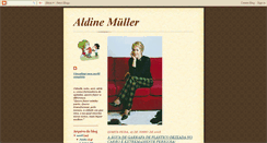 Desktop Screenshot of aldinemuller.blogspot.com