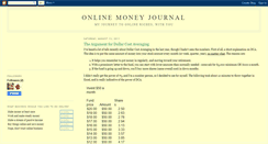 Desktop Screenshot of onlinemoneyjournal.blogspot.com