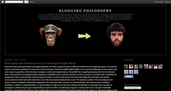 Desktop Screenshot of bloggingphilosophy.blogspot.com