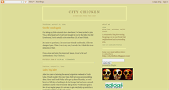 Desktop Screenshot of citychicken.blogspot.com