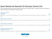 Tablet Screenshot of infomontserrat.blogspot.com