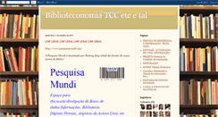 Desktop Screenshot of biblioteconomiatccetcetal.blogspot.com