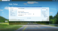Desktop Screenshot of deltaturkce.blogspot.com