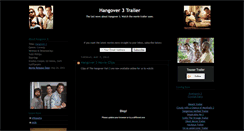 Desktop Screenshot of hangover-3-trailer.blogspot.com