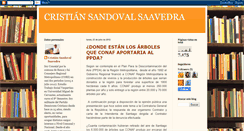Desktop Screenshot of cristiansandovalsaavedra.blogspot.com
