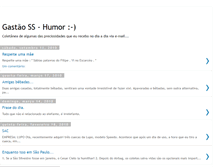 Tablet Screenshot of gastaosshumor.blogspot.com