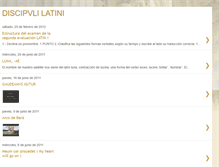 Tablet Screenshot of discipulilatini.blogspot.com