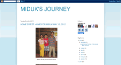 Desktop Screenshot of miduksjourney.blogspot.com