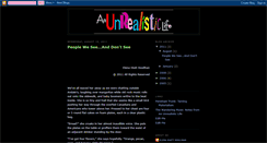 Desktop Screenshot of anunrealisticlife.blogspot.com