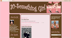 Desktop Screenshot of lifeofa30somethinggirl.blogspot.com