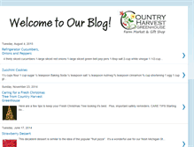 Tablet Screenshot of countryharvest.blogspot.com