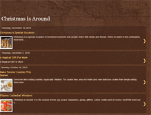 Tablet Screenshot of christmasisaround.blogspot.com