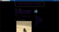 Desktop Screenshot of comosergoticoeoutros.blogspot.com