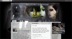 Desktop Screenshot of feketevirag.blogspot.com