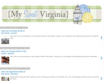 Tablet Screenshot of mysweetvirginia.blogspot.com