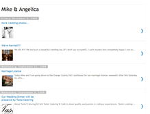 Tablet Screenshot of mikeandangelica.blogspot.com