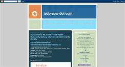 Desktop Screenshot of ladpraowdotcom.blogspot.com