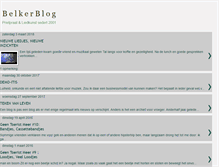 Tablet Screenshot of belkerblog.blogspot.com