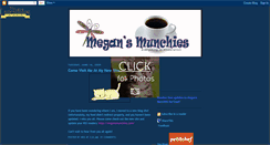 Desktop Screenshot of megansmunchies.blogspot.com