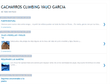 Tablet Screenshot of cacharrosclimbing.blogspot.com