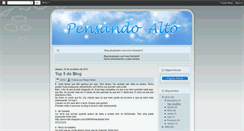 Desktop Screenshot of penso-alto.blogspot.com