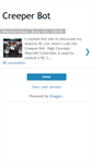 Mobile Screenshot of creeperbot.blogspot.com