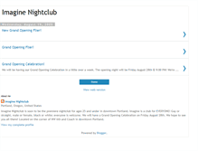 Tablet Screenshot of imaginenightclub.blogspot.com