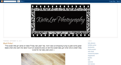 Desktop Screenshot of katieleephotography.blogspot.com