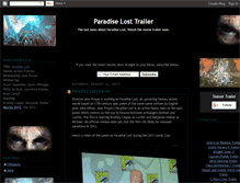 Tablet Screenshot of paradise-lost-movie-trailer.blogspot.com