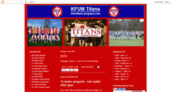 Desktop Screenshot of kfumtitans.blogspot.com