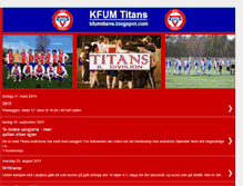 Tablet Screenshot of kfumtitans.blogspot.com