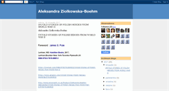 Desktop Screenshot of aleksandraziolkowskaboehm.blogspot.com