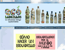 Tablet Screenshot of ecoladrillo-lafabulosa.blogspot.com