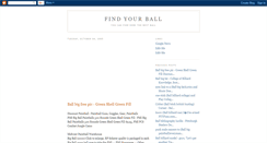 Desktop Screenshot of findball.blogspot.com