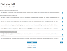 Tablet Screenshot of findball.blogspot.com